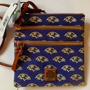 Baltimore Ravens Dooney Bourke Crossbody Purse NWT
